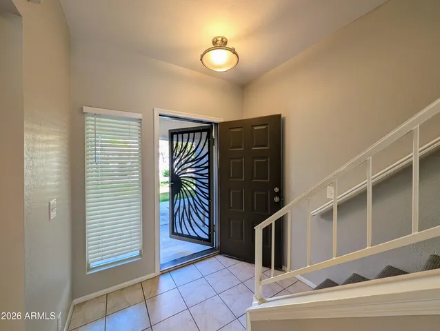 a view of entryway and hall