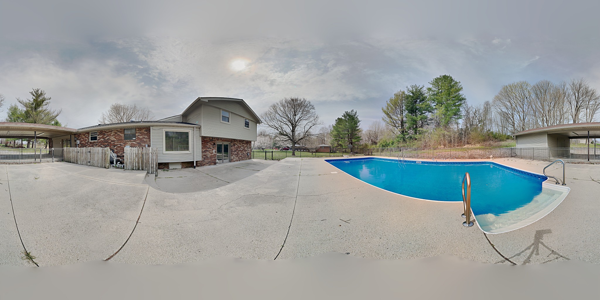 3549 Forest Park Road Springfield, TN 37172 - Photo 24 of 27 a swimming pool with outdoor seating and yard