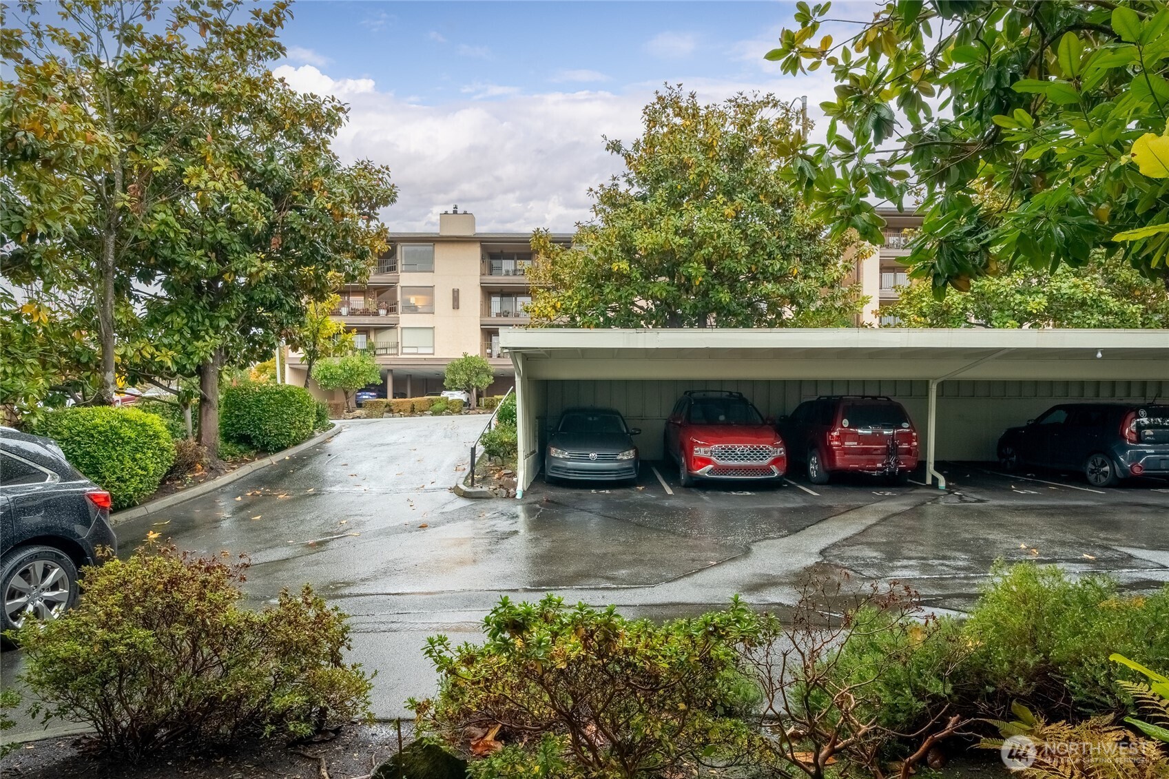 1020 5th Avenue South, Unit 8 Edmonds, WA 98020 - Photo 25 of 28 a view of a car parked in garage