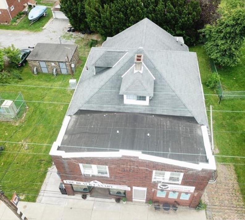 626-628 Pittsburgh Street Springdale, PA 15144 - Photo 4 of 34 an aerial view of a house with a yard