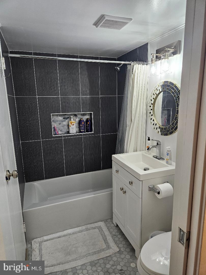 2303 Freetown Court, Unit 2B Reston, VA 20191 - Photo 16 of 22 Updated Master Bathroom