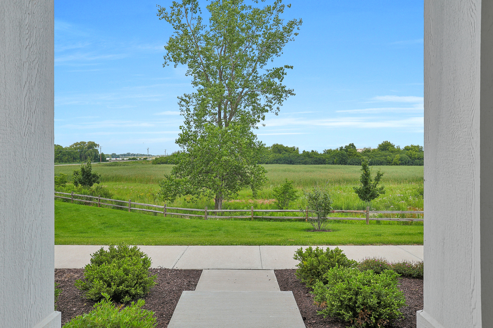316 Timberleaf Circle Roselle, IL 60172 - Photo 4 of 37 a view of a grassy field with an trees