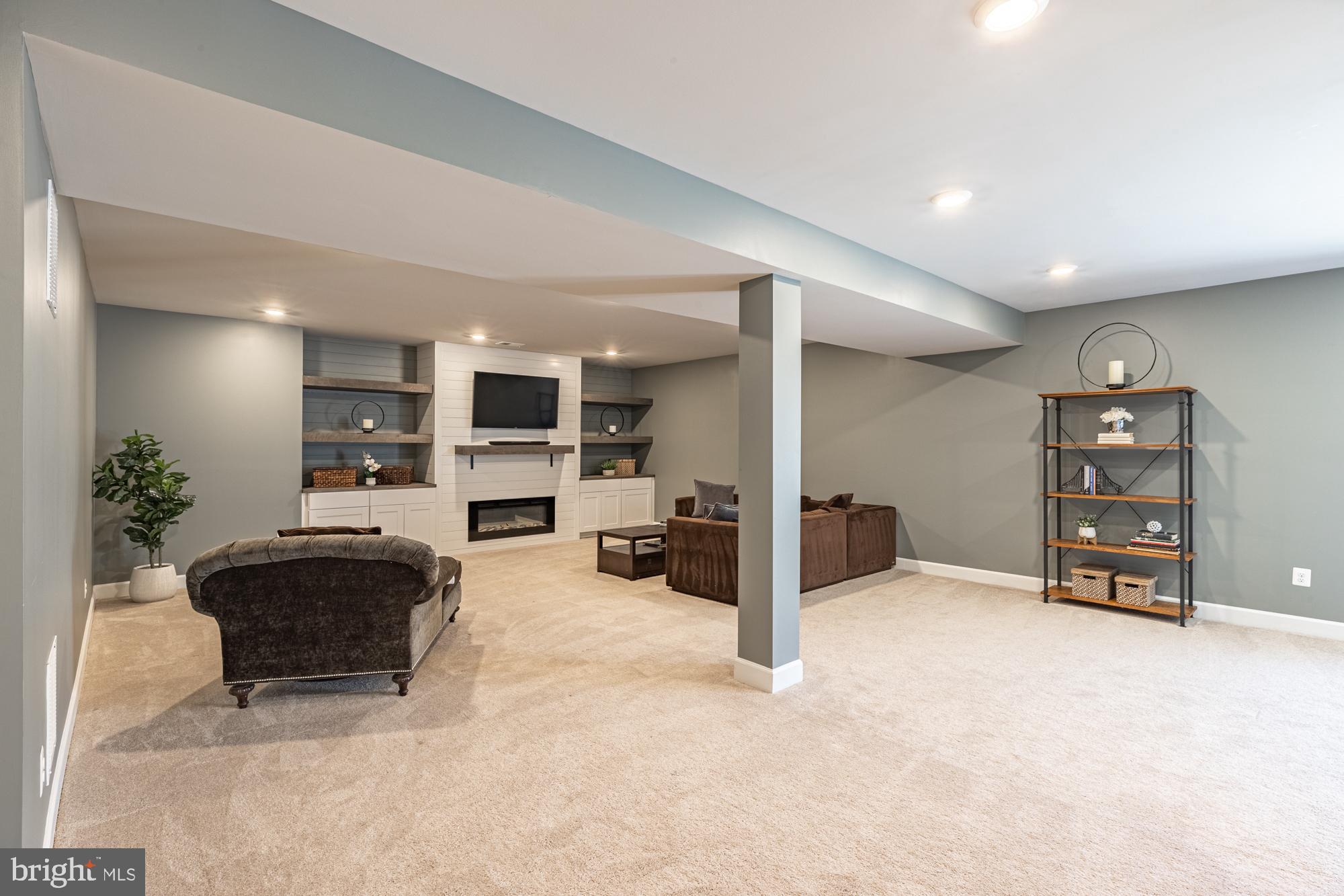 23597 Amesfield Place Aldie, VA 20105 - Photo 49 of 78 Huge recreation room on lower level