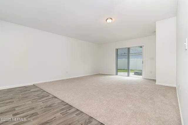 wooden floor in a room