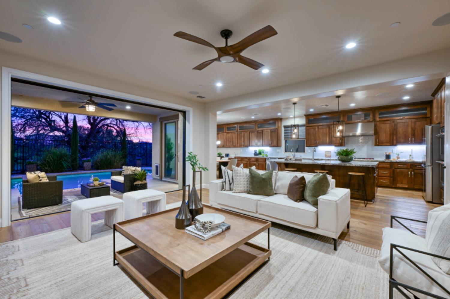 2714 Hidden Trail Loop Rocklin, CA 95765 - Photo 5 of 57 a living room with furniture and a large window