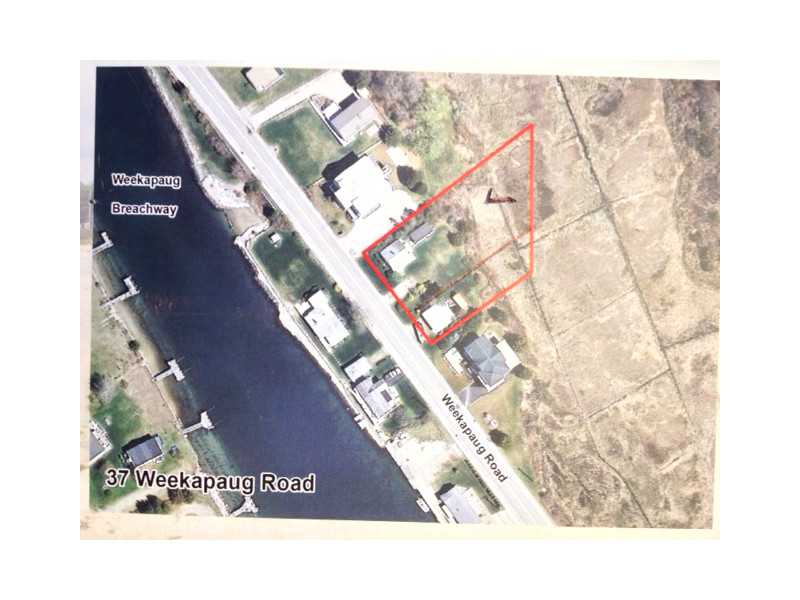37 Weekapaug Road Westerly, RI 02891 - Photo 2 of 12 Aerial View.