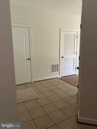 a view of empty room