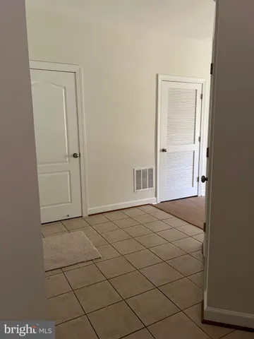 a view of empty room