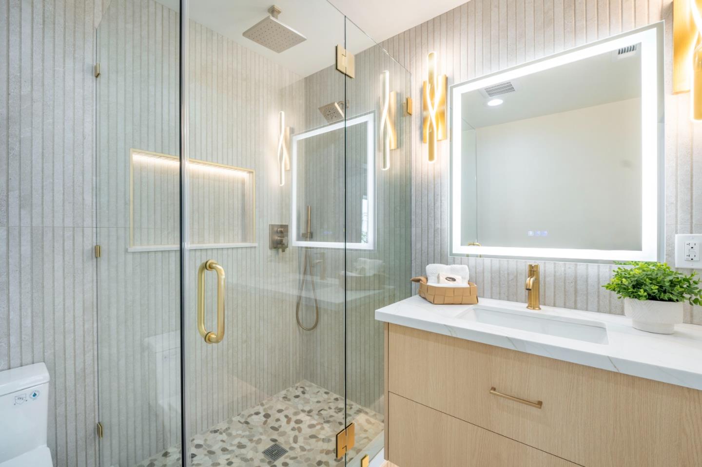 2275 Llagas Road Morgan Hill, CA 95037 - Photo 25 of 56 a bathroom with a sink and a mirror