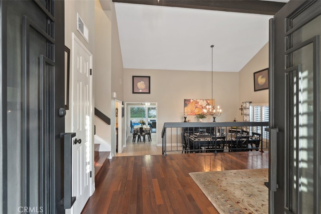 21526 Vía Serpiente Lake Forest, CA 92630 - Photo 3 of 51 a dining room with wooden floor