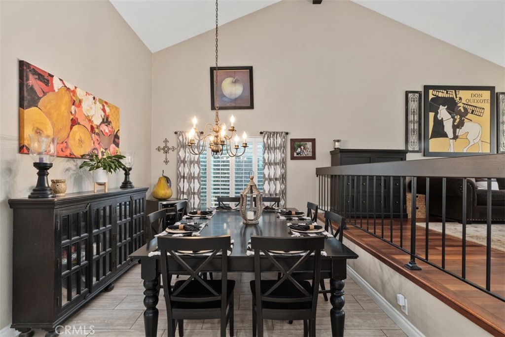 21526 Vía Serpiente Lake Forest, CA 92630 - Photo 7 of 51 a view of a dining room with furniture window and outside view
