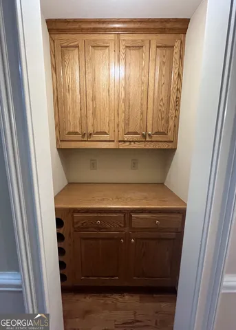 a view of a microwave oven