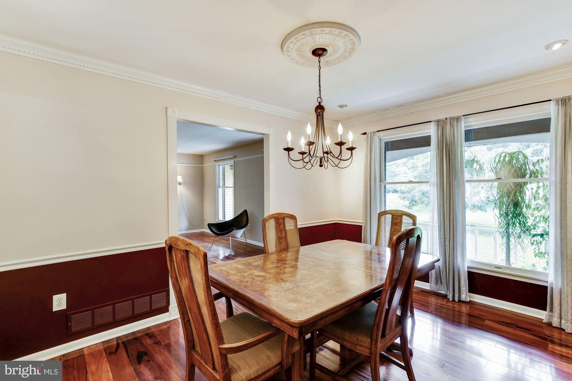 3285 Sharp Road Glenwood, MD 21738 - Photo 5 of 41 Dining Room | Brazilian Koa Hardwood