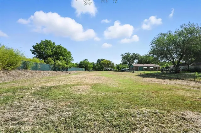 a view of an outdoor space and yard
