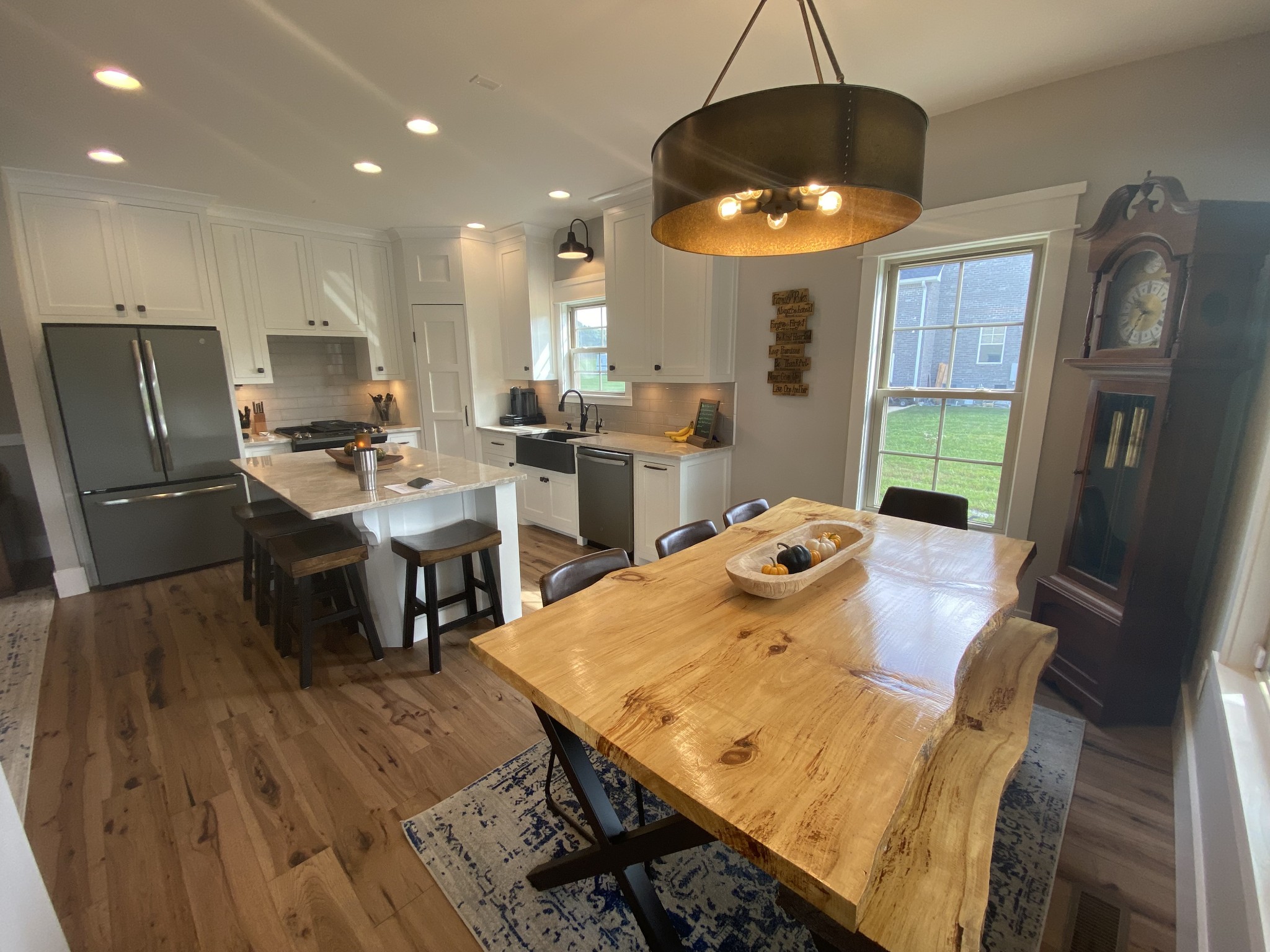 535 Tom Link Road Cottontown, TN 37048 - Photo 9 of 37 a view of a dining room with furniture window and wooden floor