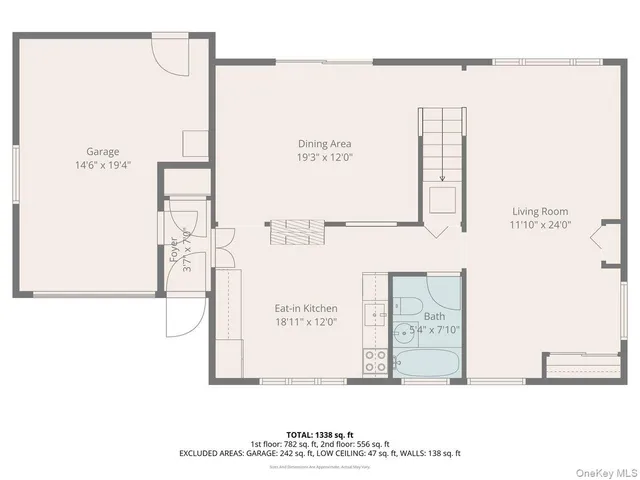 a picture of a bathroom with a picture of a wall