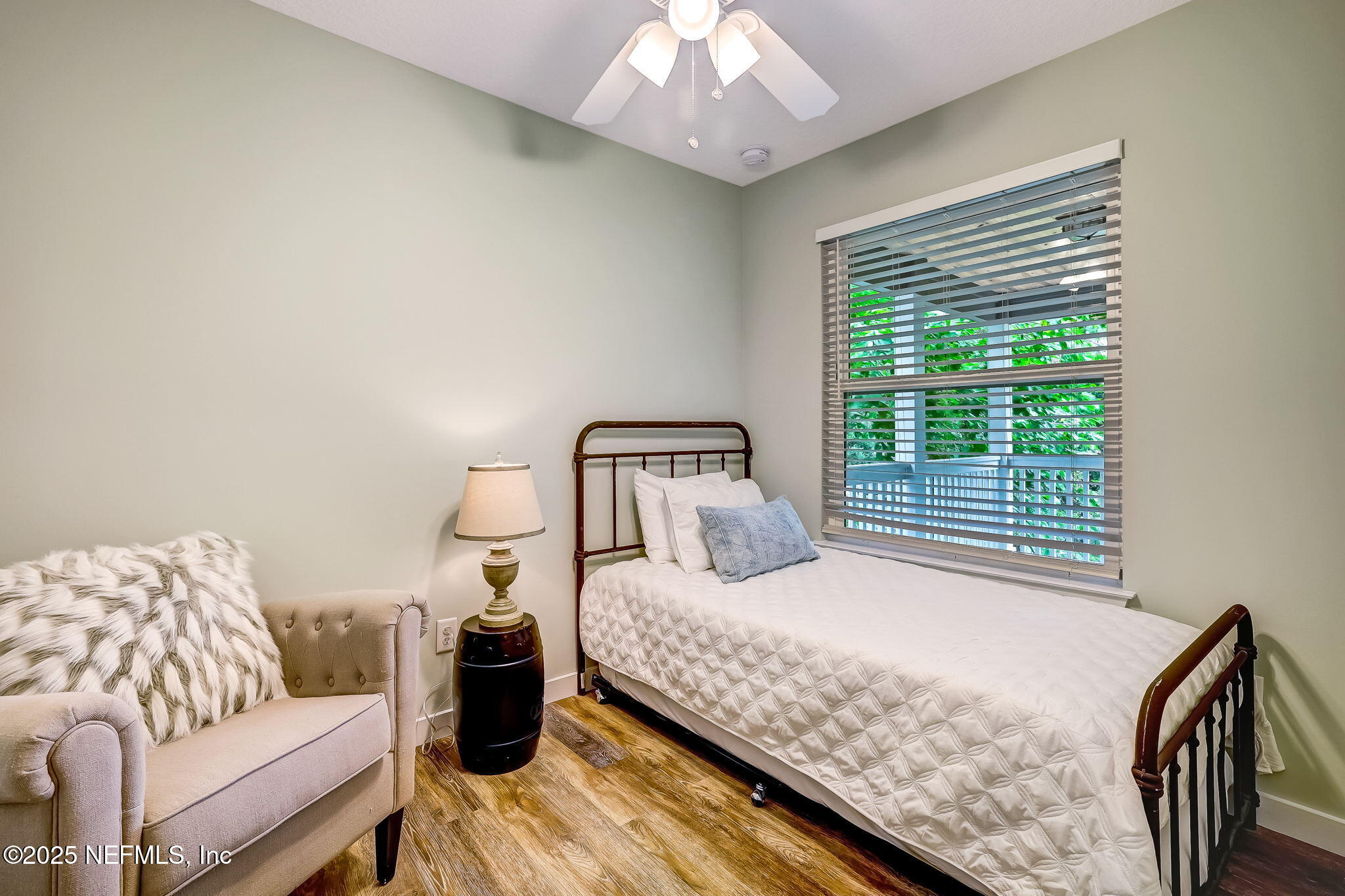 44 Hildreth Drive St. Augustine, FL 32084 - Photo 29 of 63 a bedroom with a bed and a couch