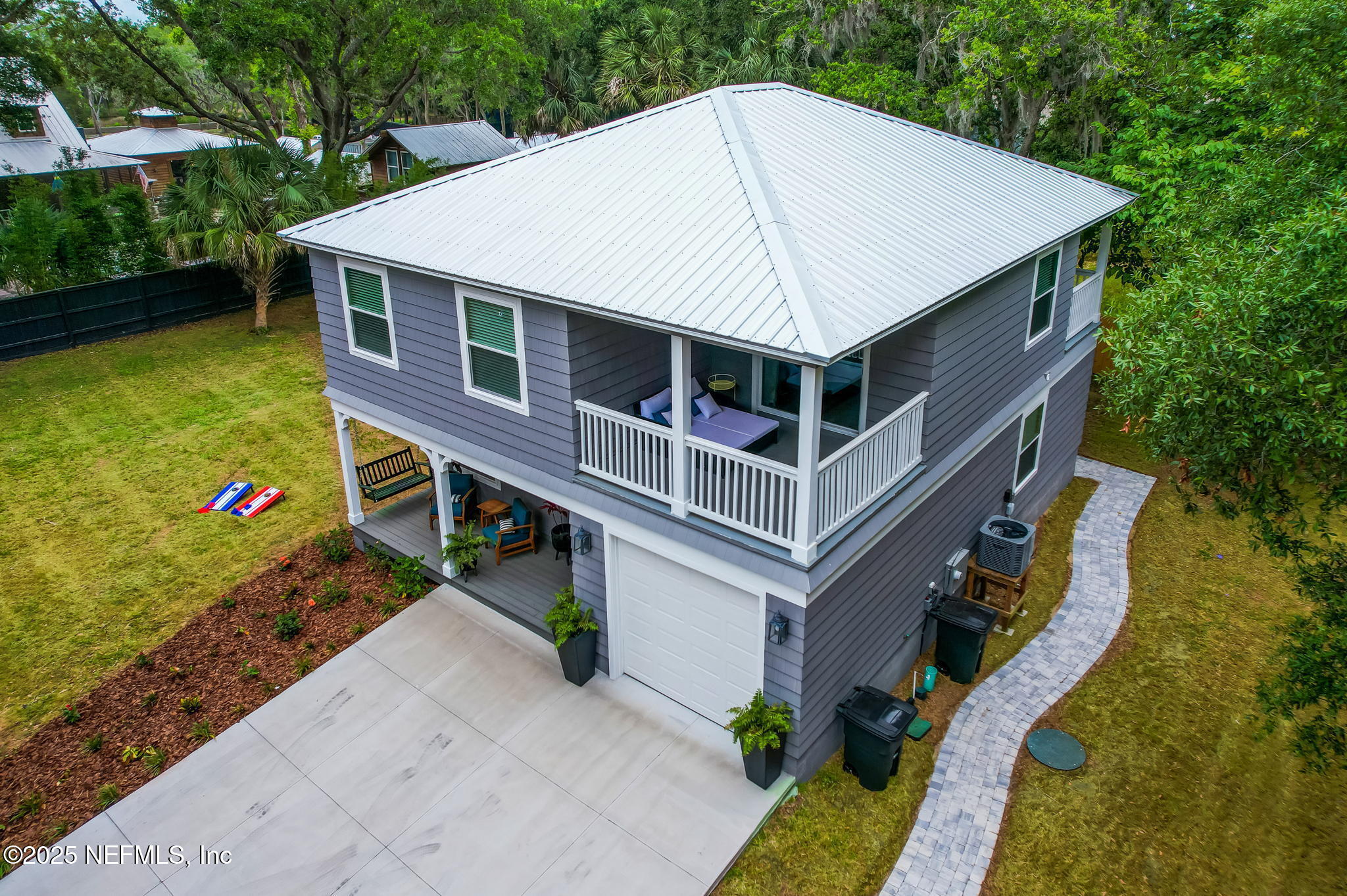 44 Hildreth Drive St. Augustine, FL 32084 - Photo 55 of 63 an aerial view of a house