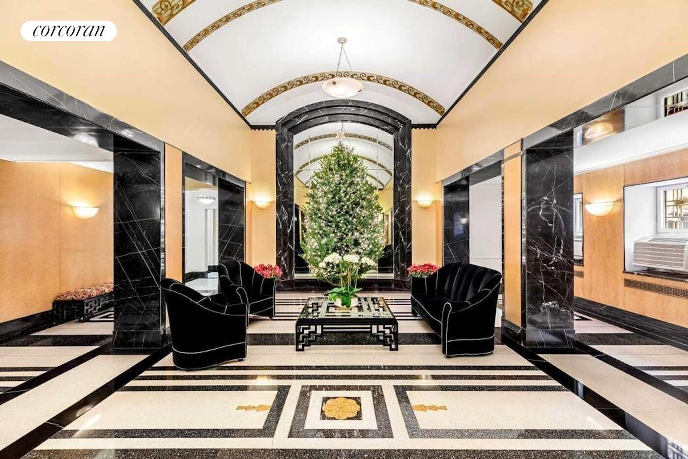 19 East 88th Street, Unit 4H Manhattan, NY 10128 - Photo 9 of 12 a living room with furniture