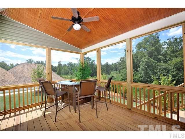 1314 Ranchester Road Knightdale, NC 27545 - Photo 3 of 25 a view of a chairs and table in the balcony
