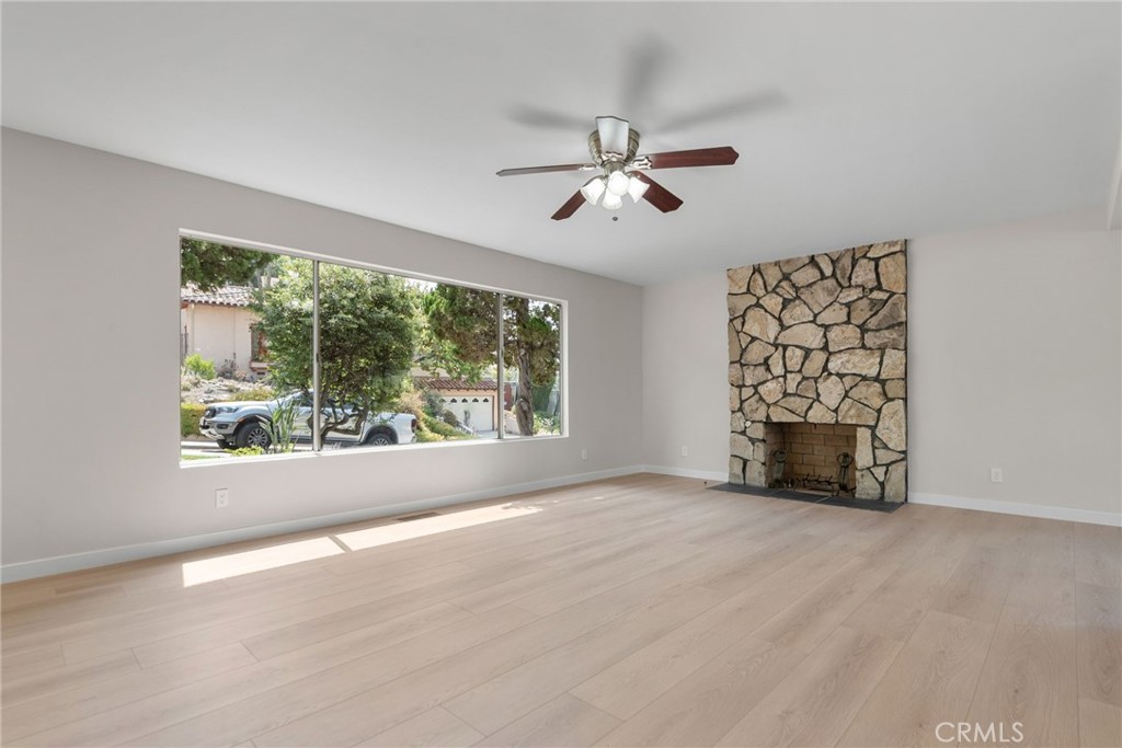 443 Woodbury Road Glendale, CA 91206 - Photo 12 of 48 Living Room with Fireplace