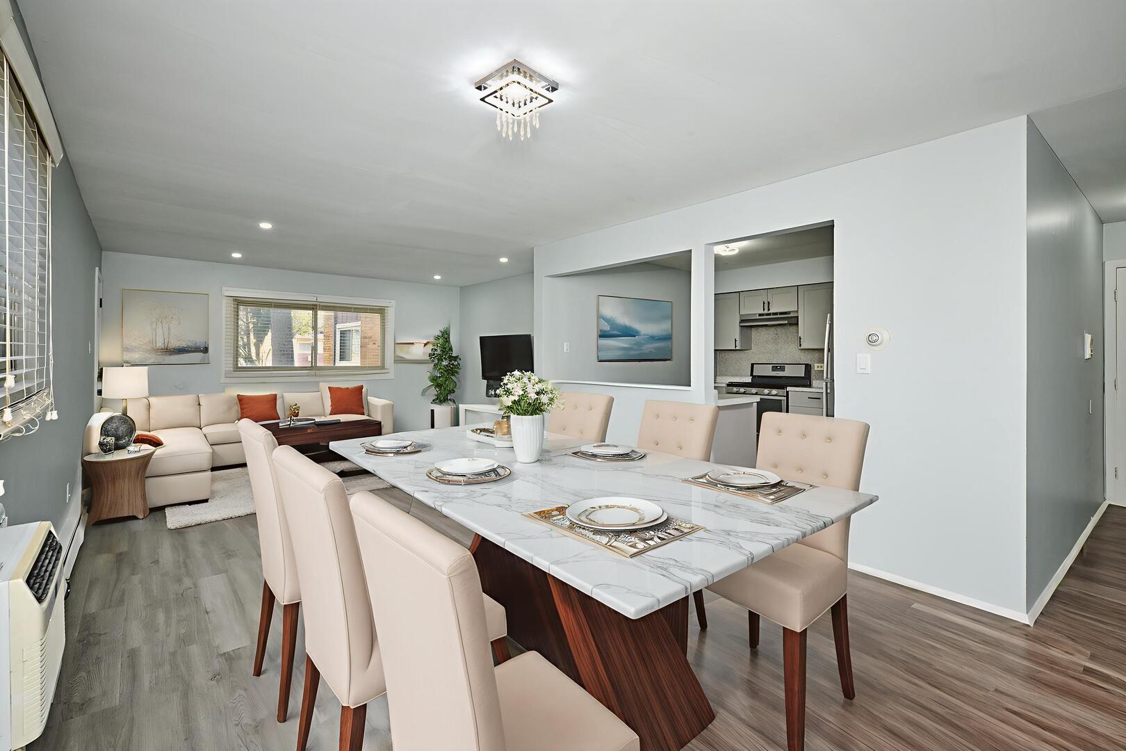 1320 Lore Lane, Unit 101A Lombard, IL 60148 - Photo 17 of 65 a view of a dining room with furniture