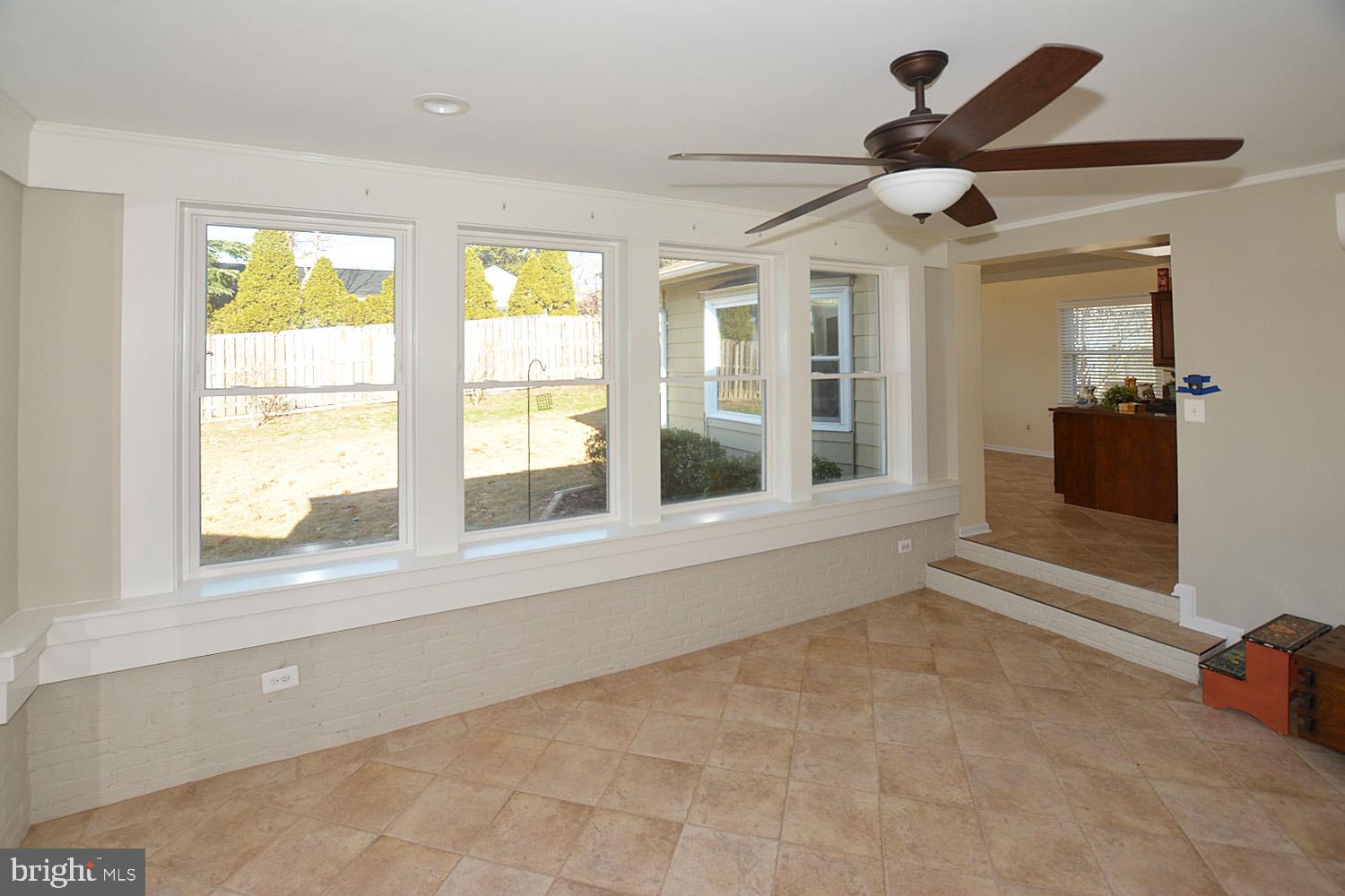 1515 23rd Road South Arlington, VA 22202 - Photo 21 of 34 SUNROOM ENCLOSED WITH TILE FLOOR
