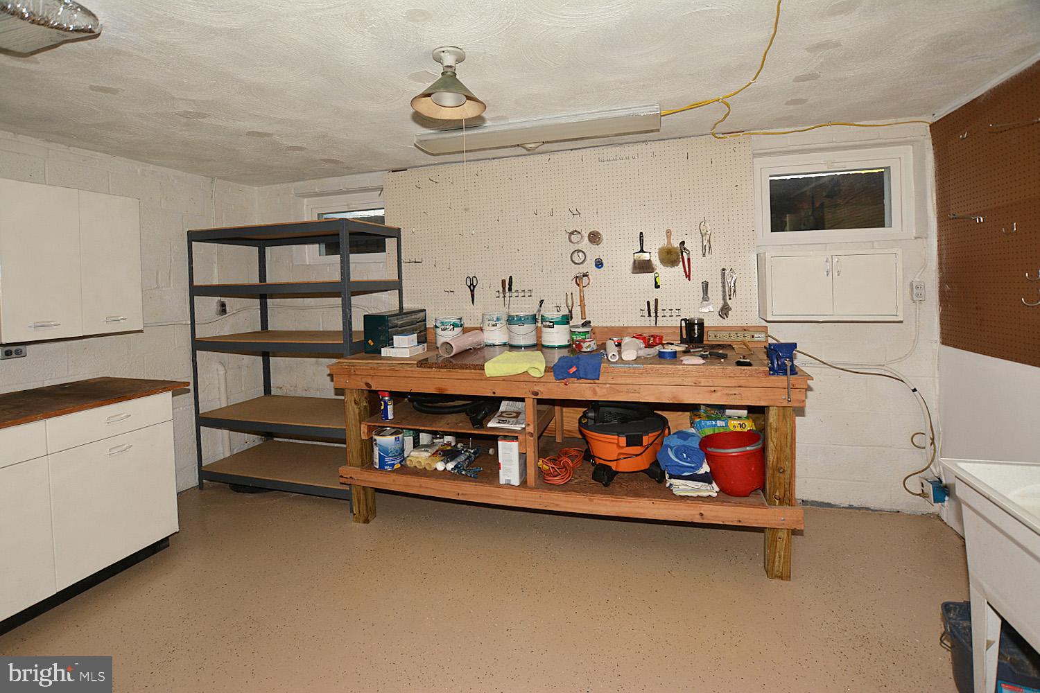 1515 23rd Road South Arlington, VA 22202 - Photo 33 of 34 GARAGE REAR WORK AREA