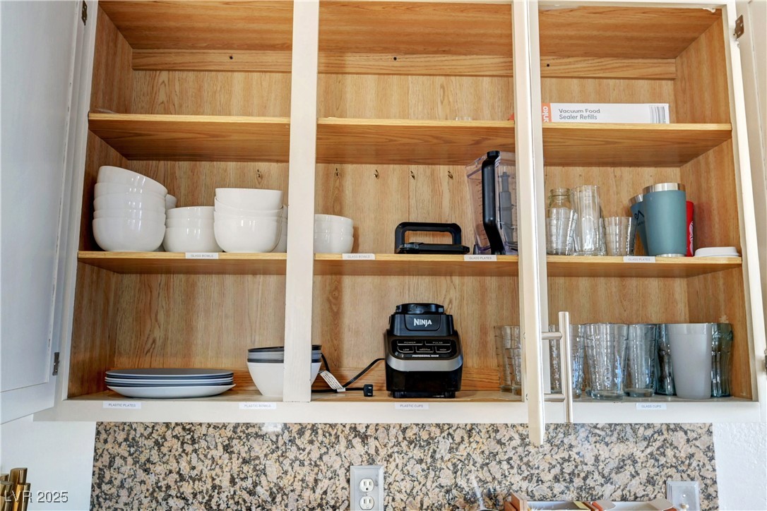 1486 Powder Horn Drive Henderson, NV 89014 - Photo 25 of 99 Kitchen view of open shelves