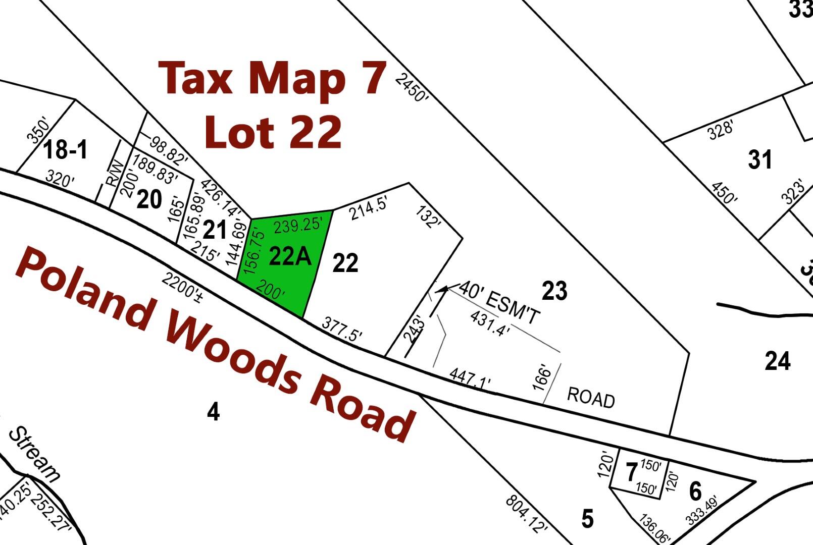 33 Poland Woods Road Morrill, ME 04952 - Photo 4 of 13 Tax Map mo7 h (Large)