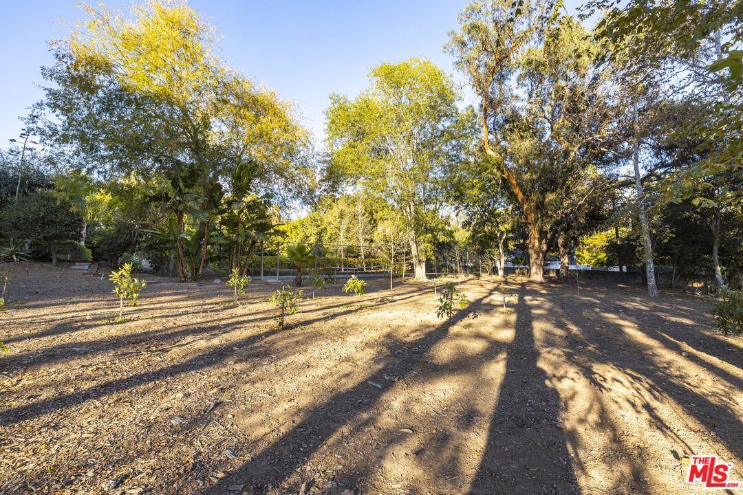 465 A Hot Springs Road Montecito, CA 93108 - Photo 7 of 8 a view of a yard with large trees
