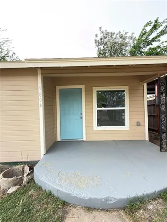 a view of a house with a balcony