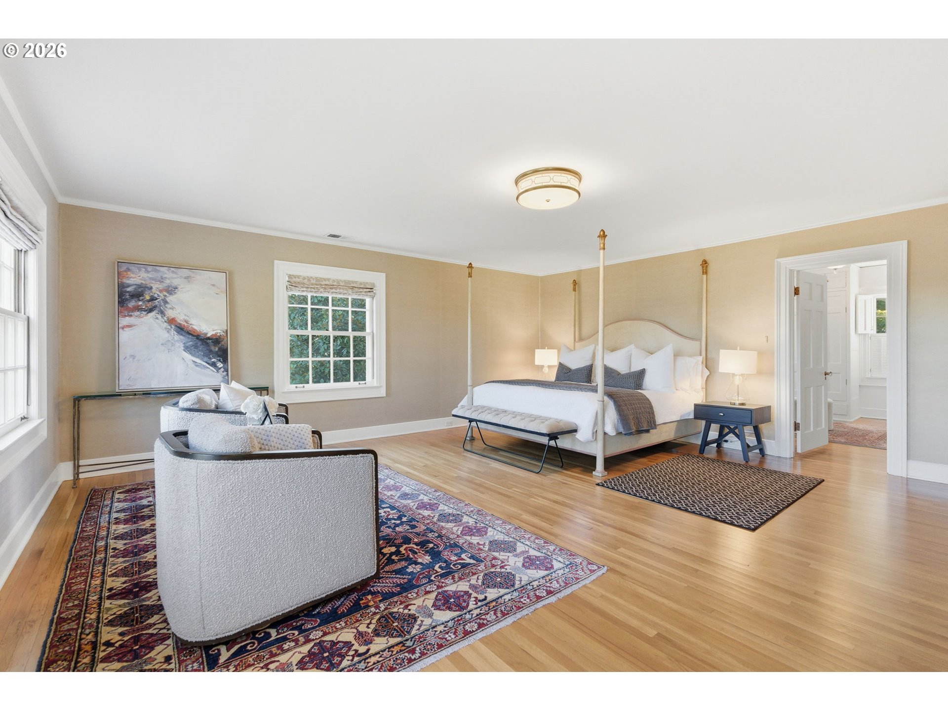 2393 South Military Road Portland, OR 97219 - Photo 22 of 48 a living room with furniture and a large window