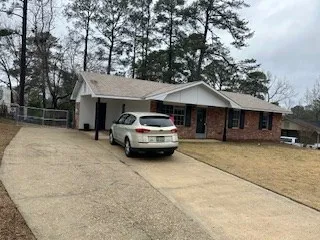 a car parked in front of house
