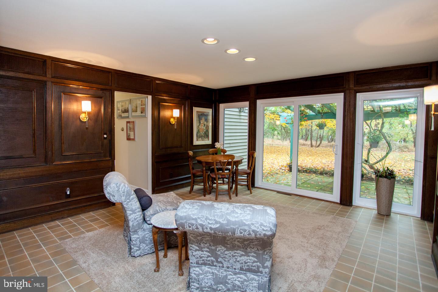 2925 Street Road Doylestown, PA 18902 - Photo 5 of 38 Dining/Sitting Room With Door to Patio