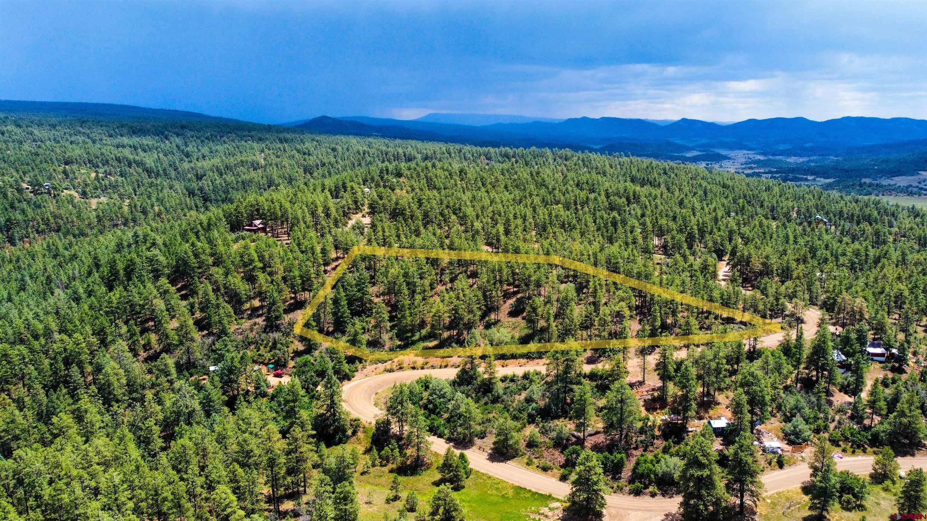 160 Far View Road Pagosa Springs, CO 81147 - Photo 6 of 34 a view of a green field