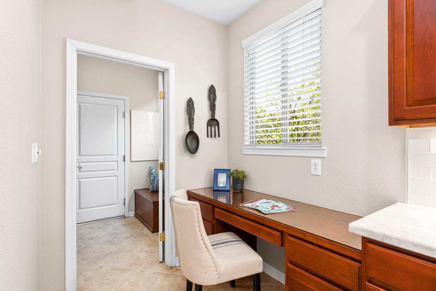 2306 Longspur Loop Lincoln, CA 95648 - Photo 26 of 59 Built in Desk between kitchen and laundry