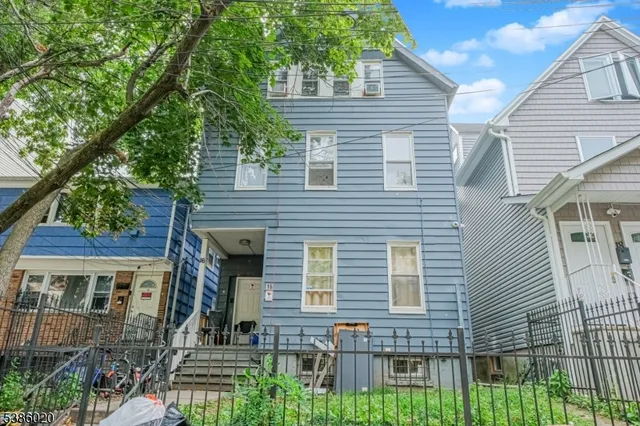 a view of a house with a balcony