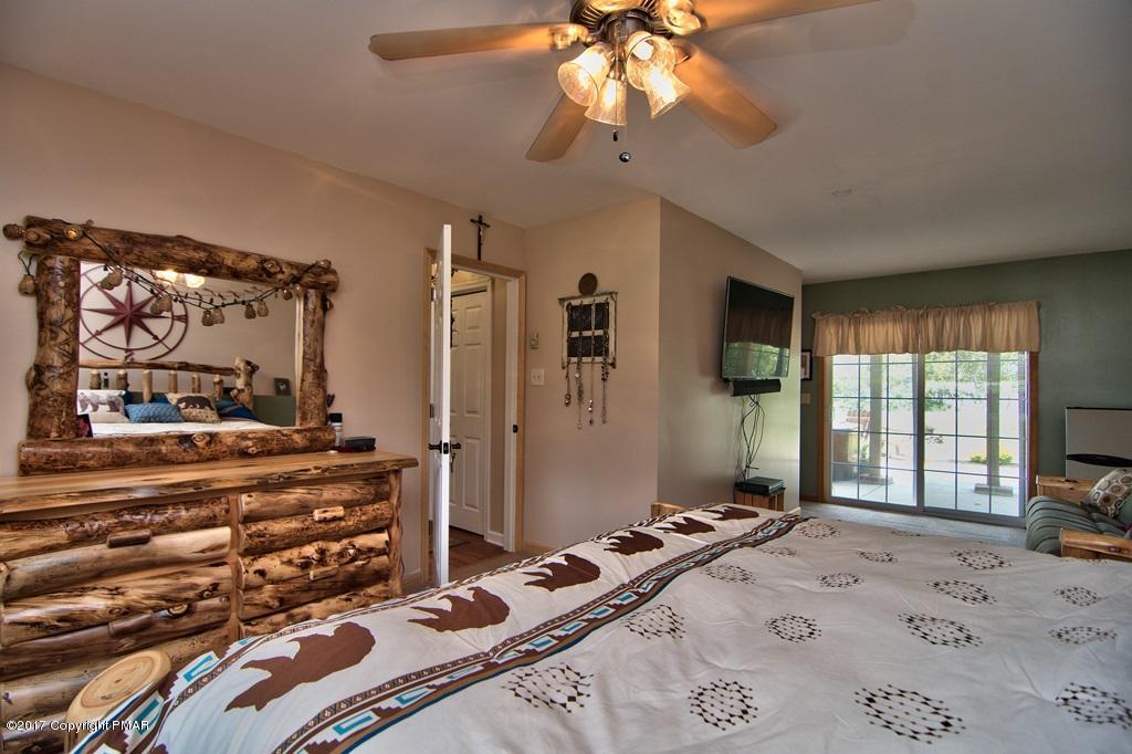 647 Mountain Road Blakeslee, PA 18610 - Photo 40 of 45 Master Bedroom View 2