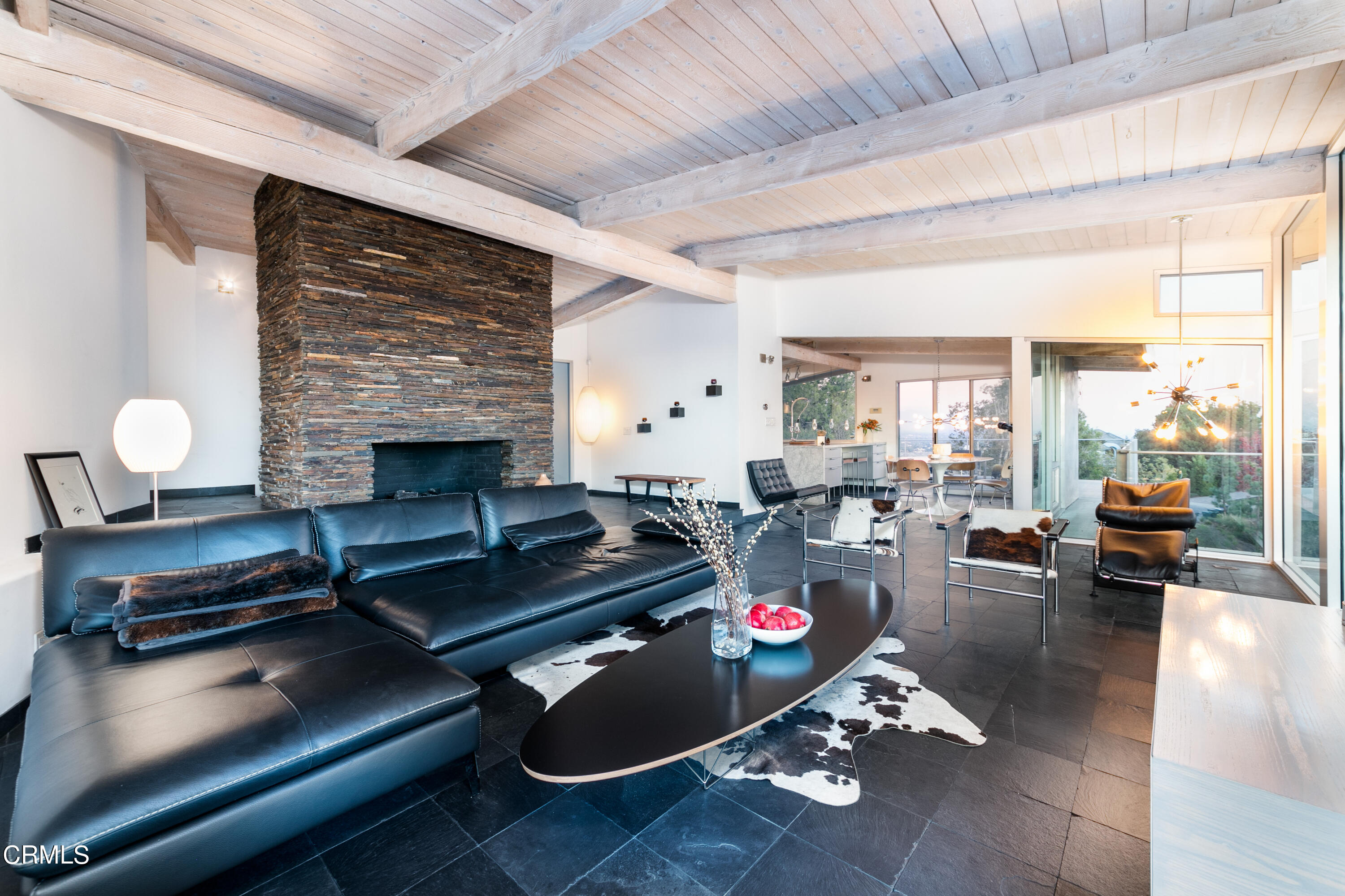 1290 Fairlawn Way Pasadena, CA 91105 - Photo 7 of 30 a living room with furniture and a fireplace