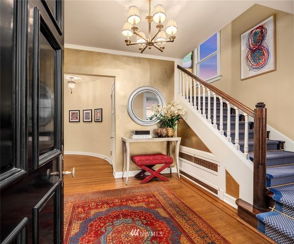 a view of a building with a yard