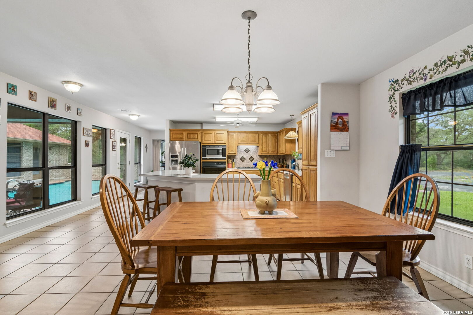 188 Guadalupe Ranch Lane Seguin, TX 78155 - Photo 36 of 56 a view of a dining room with furniture and window