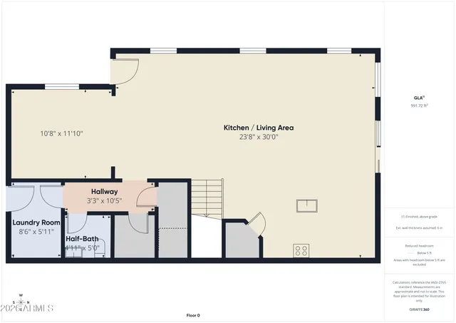 a work room with furniture and wooden floor