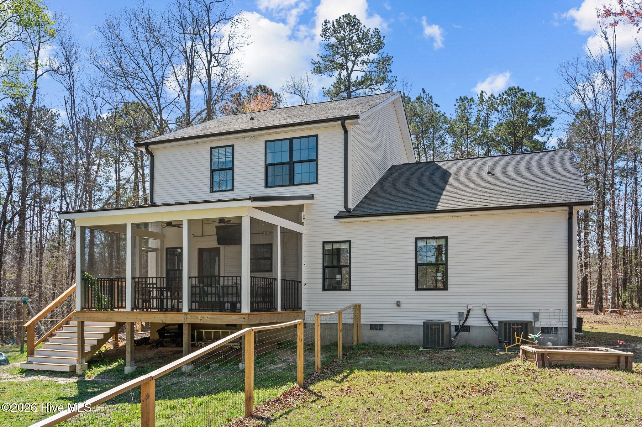 199 Yeats Creek Road Chocowinity, NC 27817 - Photo 14 of 46 Back of house.