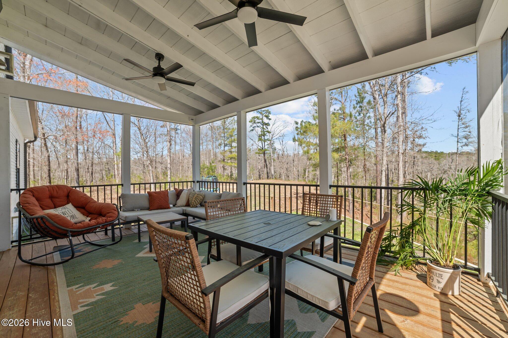 199 Yeats Creek Road Chocowinity, NC 27817 - Photo 31 of 46 Screened in deck.
