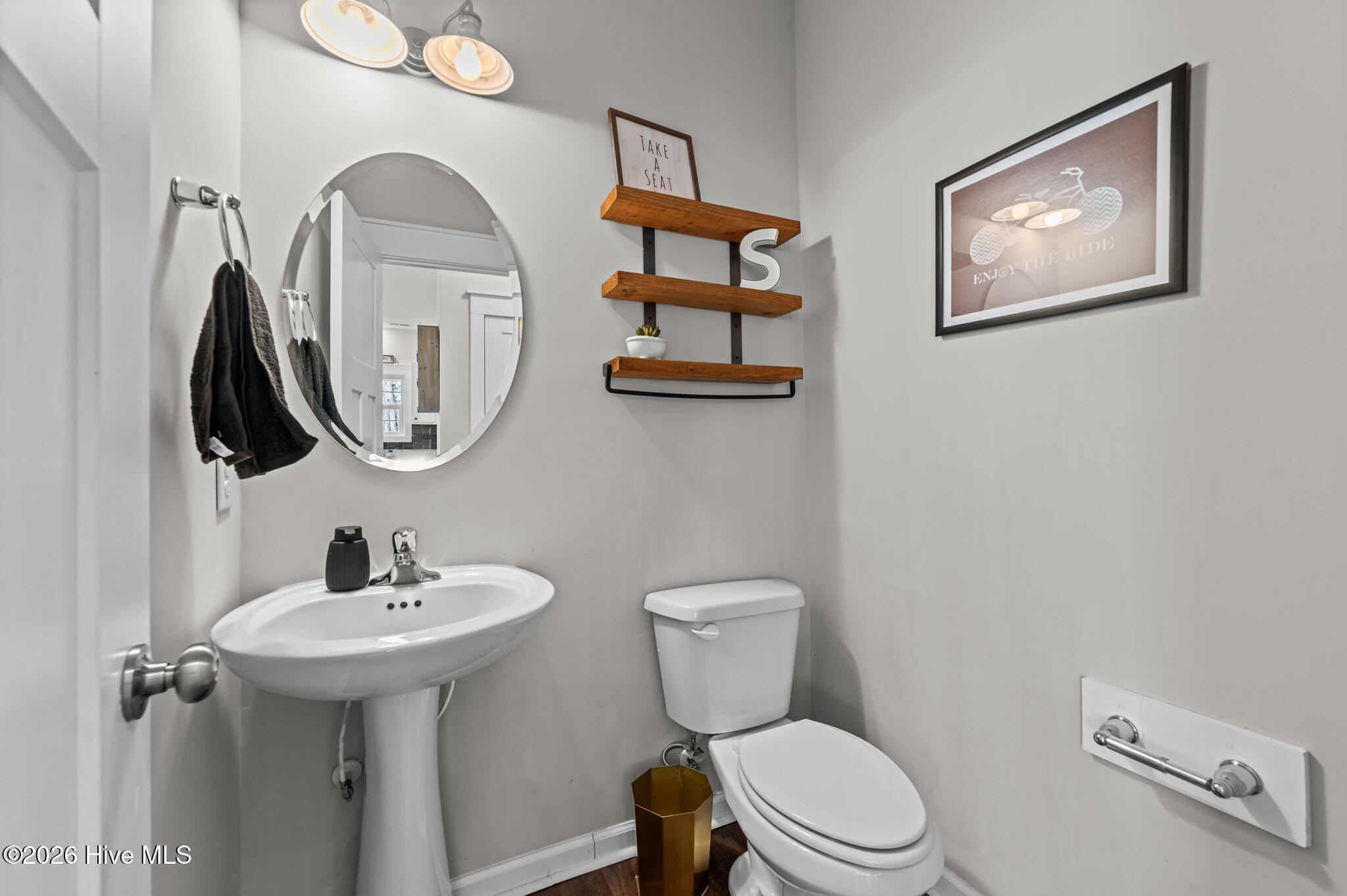 199 Yeats Creek Road Chocowinity, NC 27817 - Photo 33 of 46 Powder Room, downstairs.