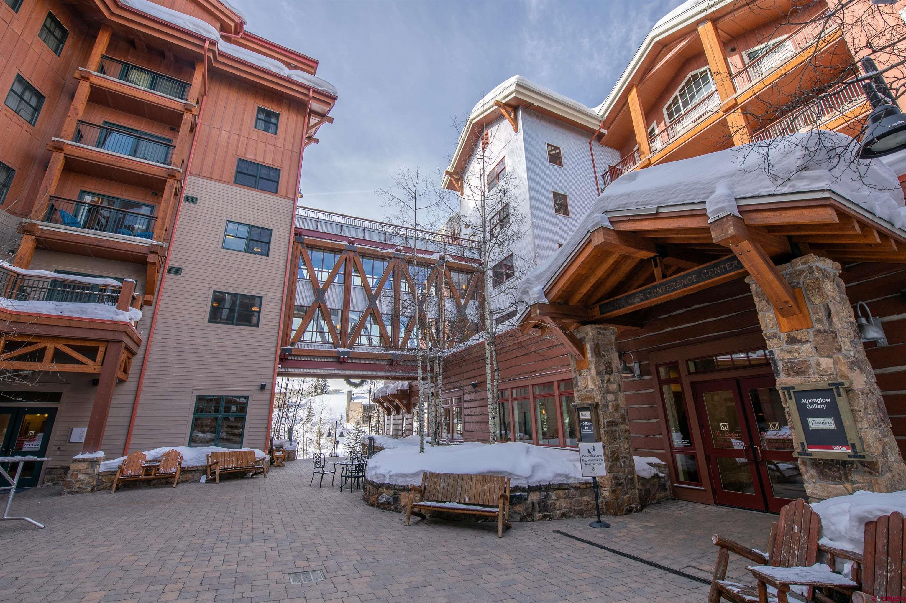 620 Gothic Road, Unit 504 Crested Butte, CO 81225 - Photo 22 of 33 a view of a car park in front of building