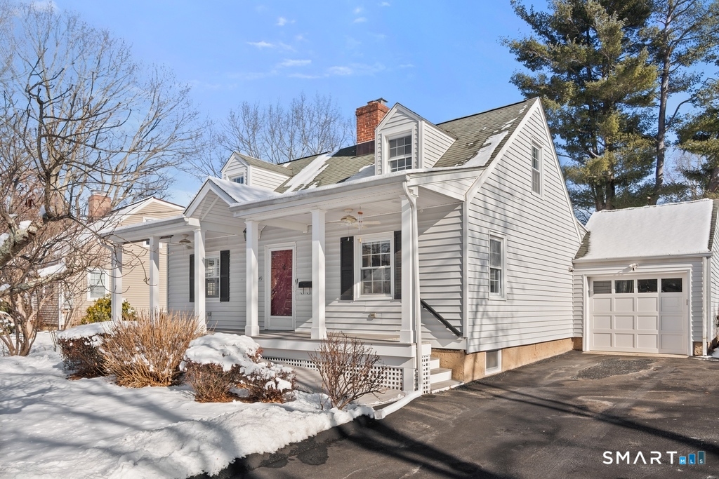 49 Minivale Road Stamford, CT 06907 - Photo 1 of 1 South facing brings lots of light to this home.