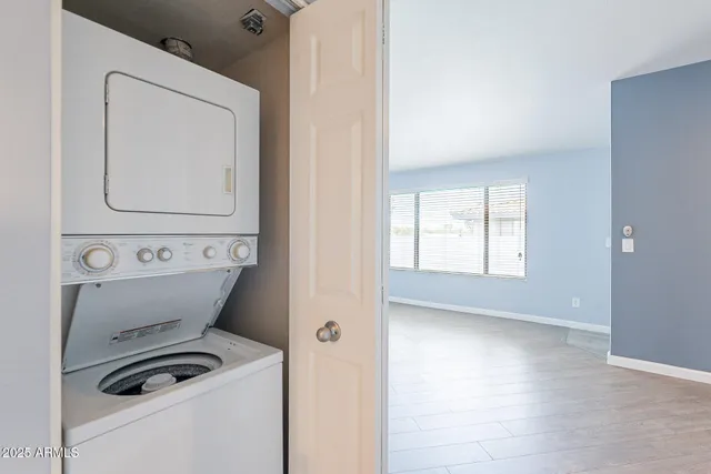 a view of washer and dryer