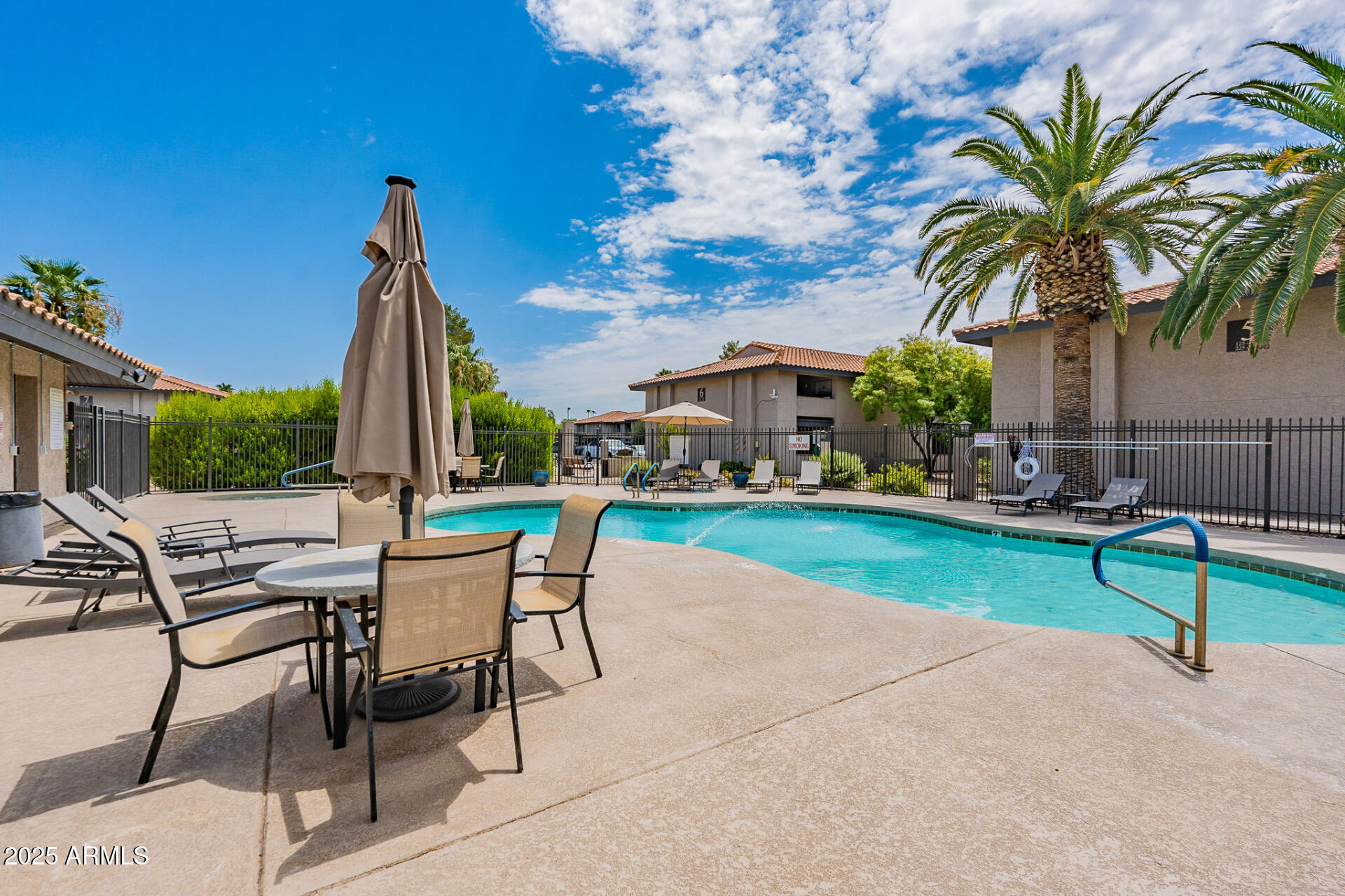 1402 East Guadalupe Road, Unit 207 Tempe, AZ 85283 - Photo 31 of 33 a view of a sitting area with furniture and garden